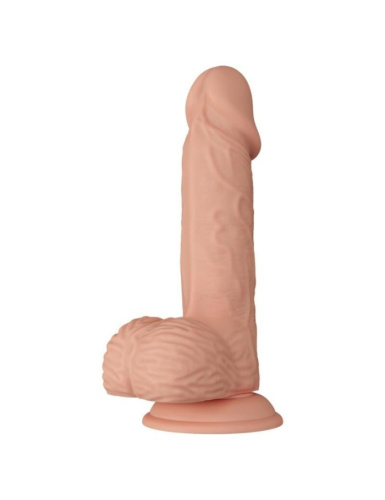 Beautiful Encounter Dildo Flesh - Фалоімітатор на присосці, 14х4.4 см (тілесний) - купити в Києві, Україні
